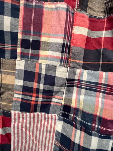 NWT Boy's BROOKS BROTHERS Madras Plaid Flat Front Cotton Shorts Multicolor 14 - Picture 5 of 9