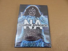 New Sealed 08 Negative Approach Can't Tell No One DVD Punk Rock Detroit Concert
