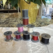 Molnlycke Partial Spools Sewing Thread Lot of 9 Variety Colors