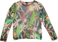 Marc Cain Damen Sweatshirt Mehrfarbig Gr. N3 / 38