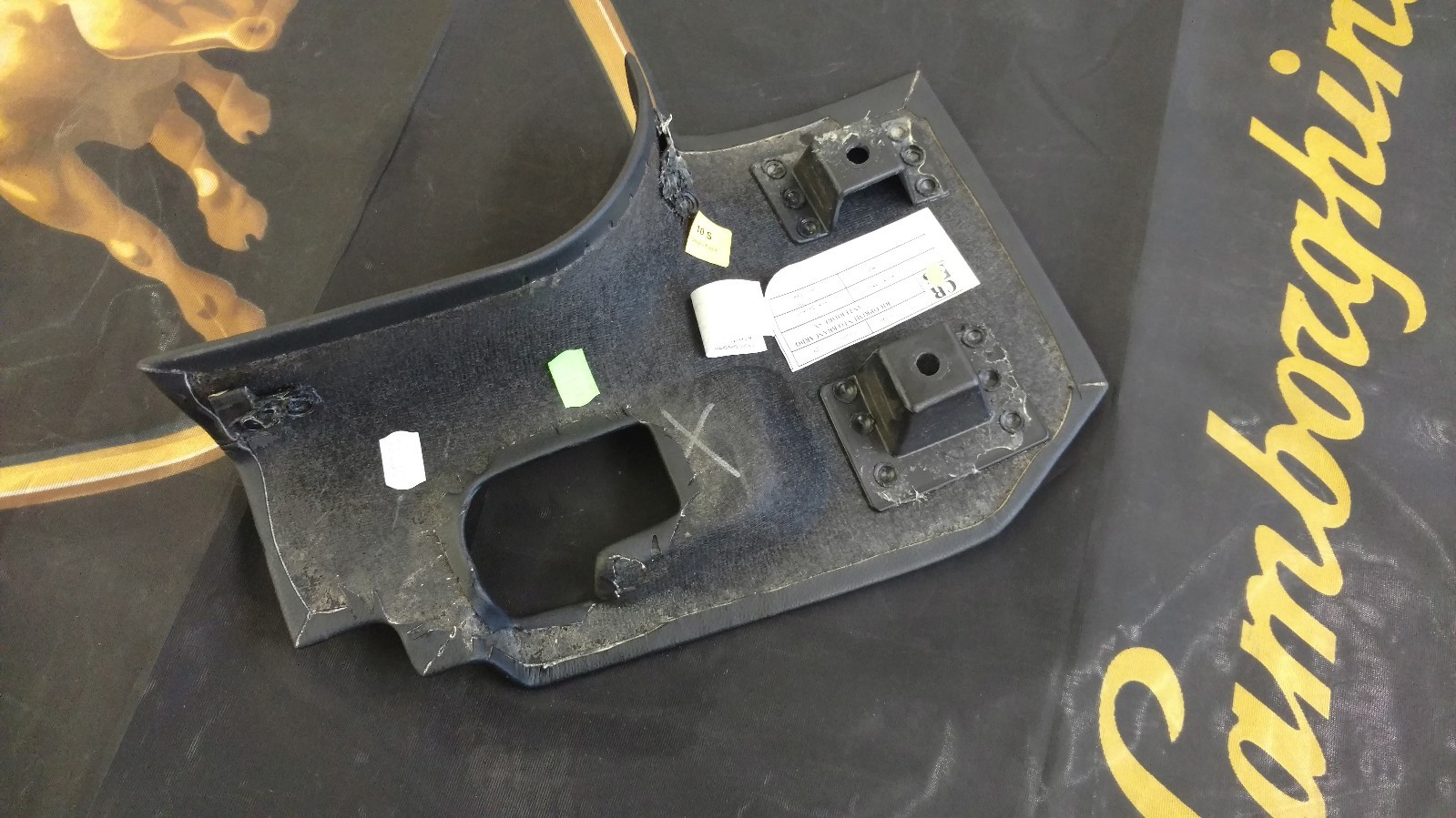 LAMBORGHINI GALLARDO LP550 560 DRIVER SIDE SILL COVER OEM 401854887G