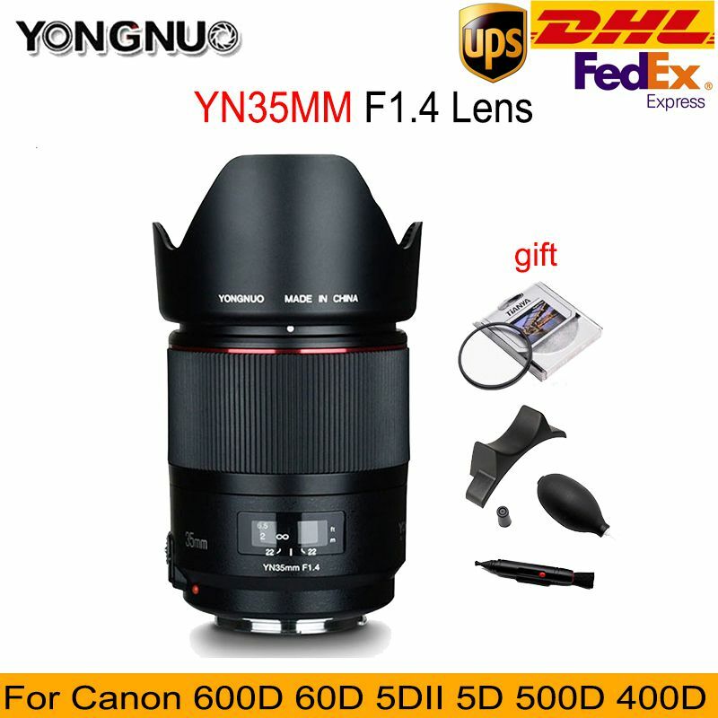 YONGNUO YN35mm Wide Angle Lens for Canon 6D 5D MARK II IV 70D