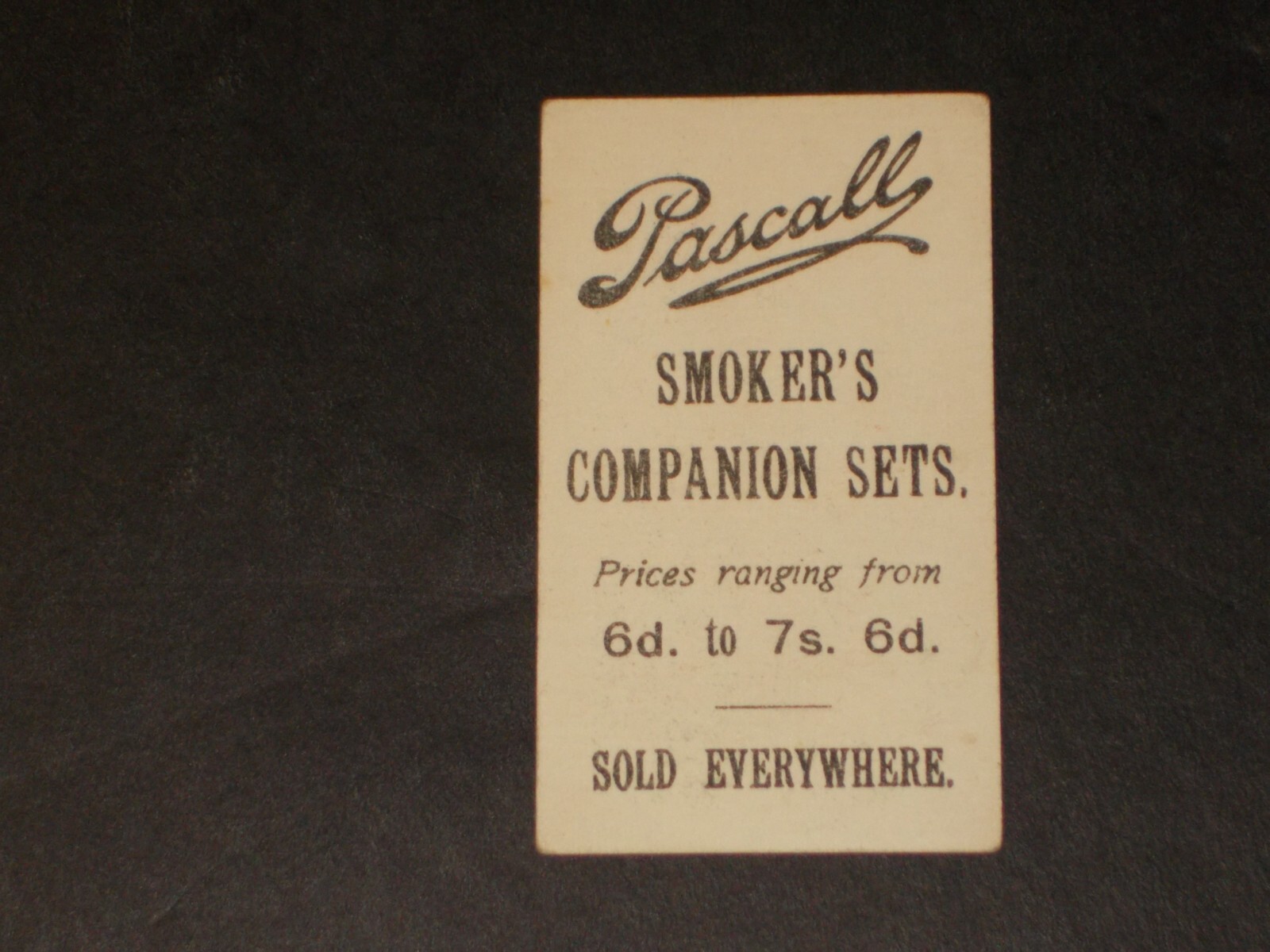 PASCALL's Boy Scout Series, Drill with Staves, EXTREMELY NICE CARD, SHORT PRINT