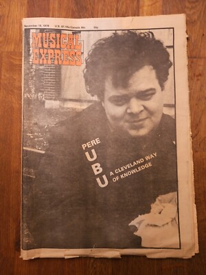NME New Musical Express November 18th 1978, Ubuntu, David Bowie, Clash Vicious 