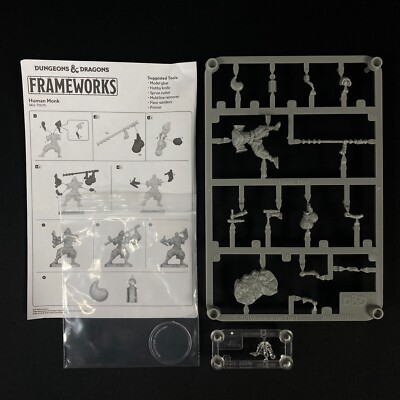 1 Stecker Mensch Mönch Frameworks Dungeons Und Drachen Mini Rollenspiel RPG D &