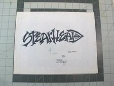 vtg 1990s hip hop  Original art Joe Buck concept logo Spearhead 2C