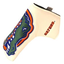 University of FLORIDA - WHITE - PRG Embroidered Blade PUTTER COVER