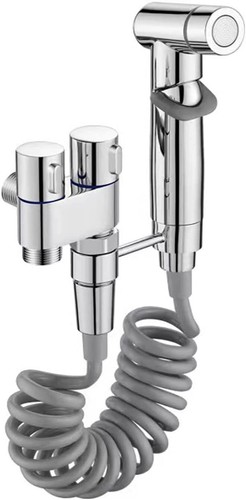 Bathroom Fresh Wall Mounted Faucet Spray Set, Langgi Toilet Companion. - Picture 11 of 18
