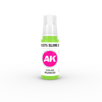AK Interactive Slime green COLOR PUNCH 17 ml