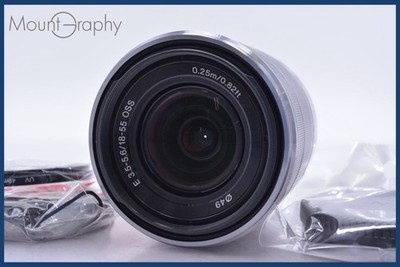 【EXC+++】 SONY E-mount 18-55mm F3.5-5.6 OSS w/cap&Filter FromJapan #am3747