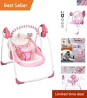 Baby Swings for Infants, Powered by Power Cord Included and Batteries for Ind...