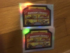 2025 WACKY PACKAGES Barrooms Animals   WACKY FOIL Of 50