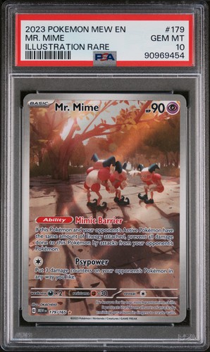 Mr. Mime graded PSA 10 for sale on eBay