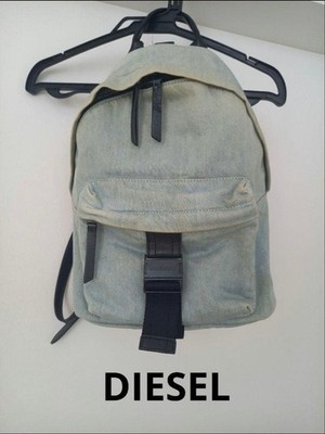 DIESEL Denim Style Backpack Diesel Bag Brand Ladies