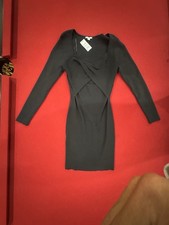Bar III Ribbed Sweater Dress With Peephole Cutout On Waist Style #100183417MS