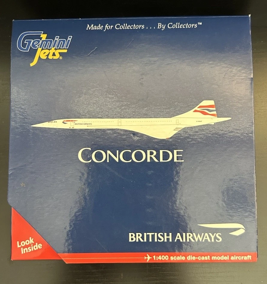 GeminiJets 1:400 1:400 British Airways Concorde G-BOAF GJBAW1667 Diecast Model - Image 4 of 4