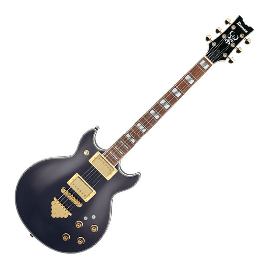 Ibanez - AR320 Electric Guitar - Midnight Black Metallic, HH, Okoume Body, Maple