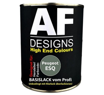 500ml Autolack für Peugeot ESQ Gris Vert Gerardmen  Autolack Spritzfertig