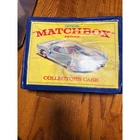 Vintage 1968 Matchbox Collectors Case with Lesney Diecast Cars Lot of 7 Items