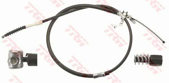 Right Rear TRW-OE GCH745 Cable Pull, parking brake for TOYOTA