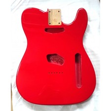 Corps en frêne 3 pièces style Telecaster Fiesta red