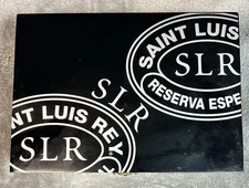 Saint Louis Rey Reserva Especial 25 Rothchilde Wood Cigar Box Black 8.5x6x3