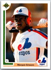 ⚾ 1991 Upper Deck #477e Marquis Grissom Montreal Expos
