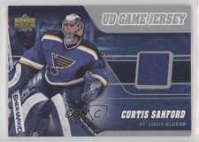 2006-07 Upper Deck UD Game Jersey Curtis Sanford #J-CS 7l6