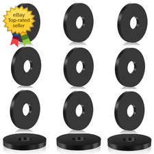 Heavy Duty Rubber Washers 25 Pcs  Abrasion Resistant 1 OD X 1/4 ID
