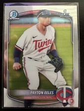 Payton Eeles 2025 Bowman Chrome Baseball #BCP-78 Minnesota Twins