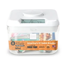 kSafe Time Locking Container Mini - Habit Control Device, Snack Safe, Tech Lo...