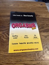 Orgasms the Play By Dan Israely, Canon Theatre Beverly Hills 2004 Ed Asner As ..