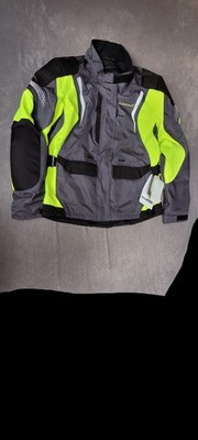 Macna      Damen Leichte Motorrad Jacke   neon - schwarz   Gr. 42