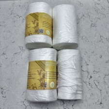  Lot Of 4 Blue Snail Bamboo Rayon Unscent Diaper Liners 100 ct 3 New 1 Open 