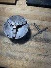 Logan 3 Jaw Chuck Model 430 2-1/4”x 8tpi Back With Key