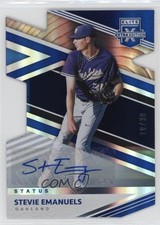 2020 Elite Extra Edition Status Die-Cut Signatures /30 Stevie Emanuels Auto 0s9t