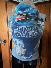 Handmade Star Wars C3PO  R2D2 Baby Carrier with Large Front Pocket