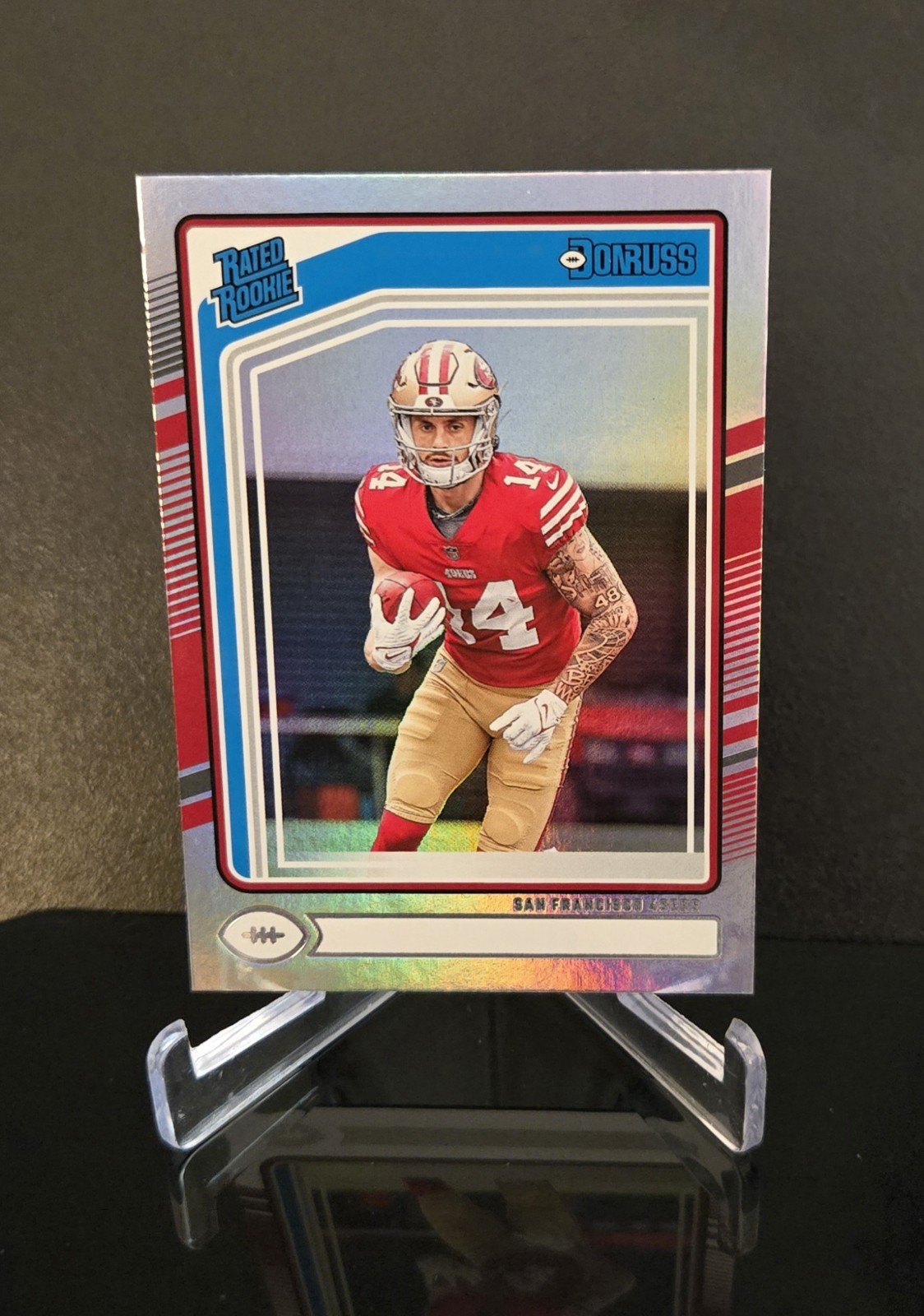 RICKY PEARSALL RC 🔥 SSP 2024 Panini Donruss Holofoil No Name Rated Rookie #318