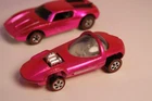 Restored Hot Wheels Redline - Silhouette- Hot Pink!! Free Shipping!!