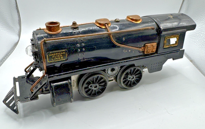 #ad American Flyer Prewar O Gauge #401 Steam Locomotive. For Parts $40.00