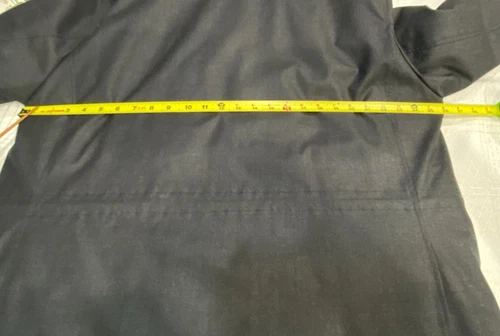 Johnston & Murphy  (Men's LRG.)  Wool  Blend Front Zip/Snap Coat - EUC !! image 21
