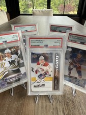 2021-22 Upper Deck Serie1 Cole Caufield #201 Psa10 Young Guns Montreal