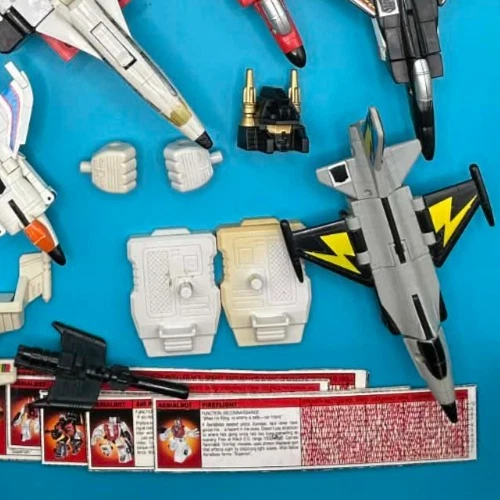 Transformers G1 Superion Near Complete Vintage Aerialbots Silverbolt Hasbro #2 - Image 3 of 3