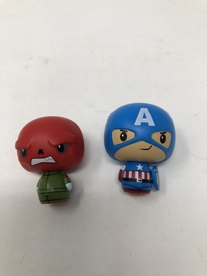 FUNKO PINT SIZE HEROES CAPTAIN AMERICA and RED SKULL Marvel Collector Corps