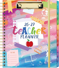 Teacher Planner 2026-2027 - Teacher Lesson Planner, July 2026 - June 2027, 9" X
