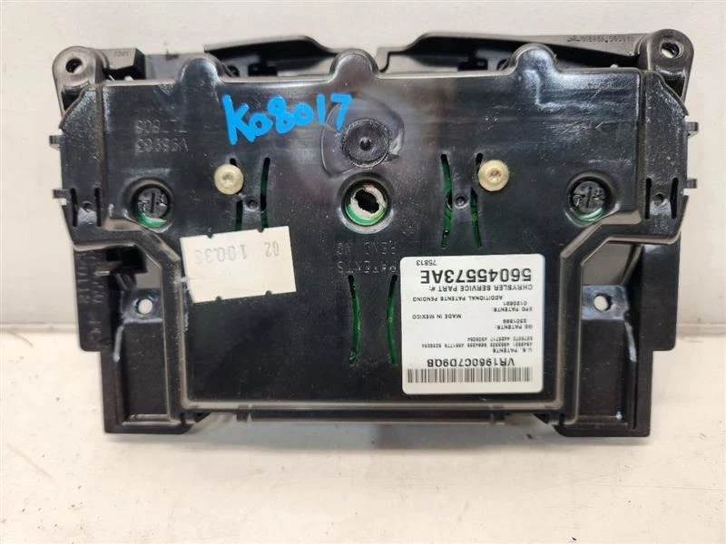 Dodge Ram 1500 2003 consola de techo sin abridor de garaje *negro* PN: 56045573AE Foto 2 de 4