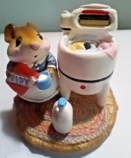 Wee Forest Folk TIDY MOUSE M-113 WRINGER WASHING MACHINE WFF Box Retired