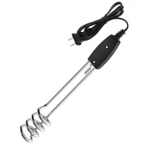 RO6G 10" 1000W-110V Water Heater Portable Electric Immersion stainless steel 
