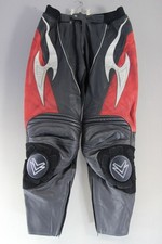 HEIN GERICKE PRO SPORT LEDER BIKER HOSE + CE ARMOUR TAILLE 38-40"/BEIN 31"