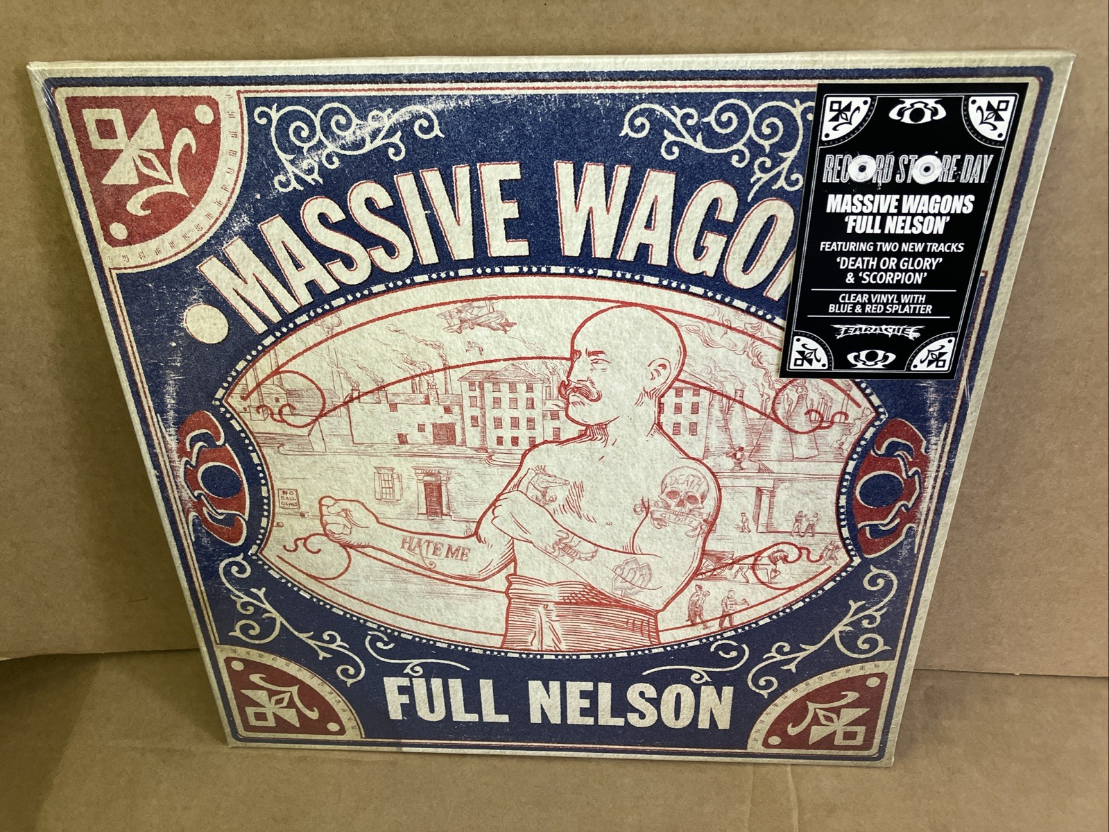 MASSIVE WAGONS - Full Nelson LTD EDIT BLUE & RED SPLATTER VINYL LP RSD 2026 NEW